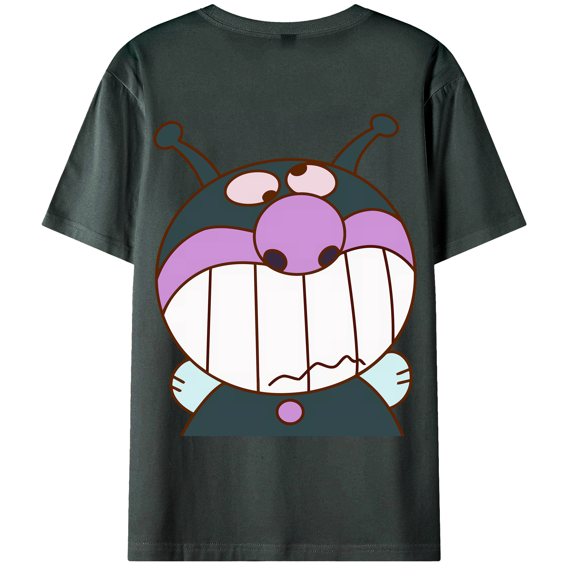 （画像用） アンパンマン Anpanman 綿100％ メンズ半袖Tシャツ（バックプリント） 通気性